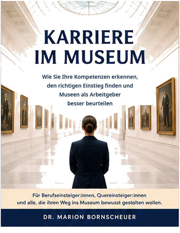 Cover des Leitfadens Karriere im Museum